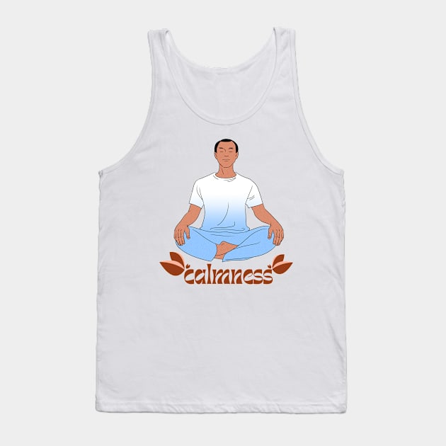 Calmness Tank Top by TheDesigNook